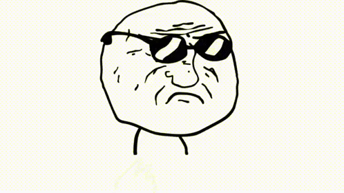Animated rage comic